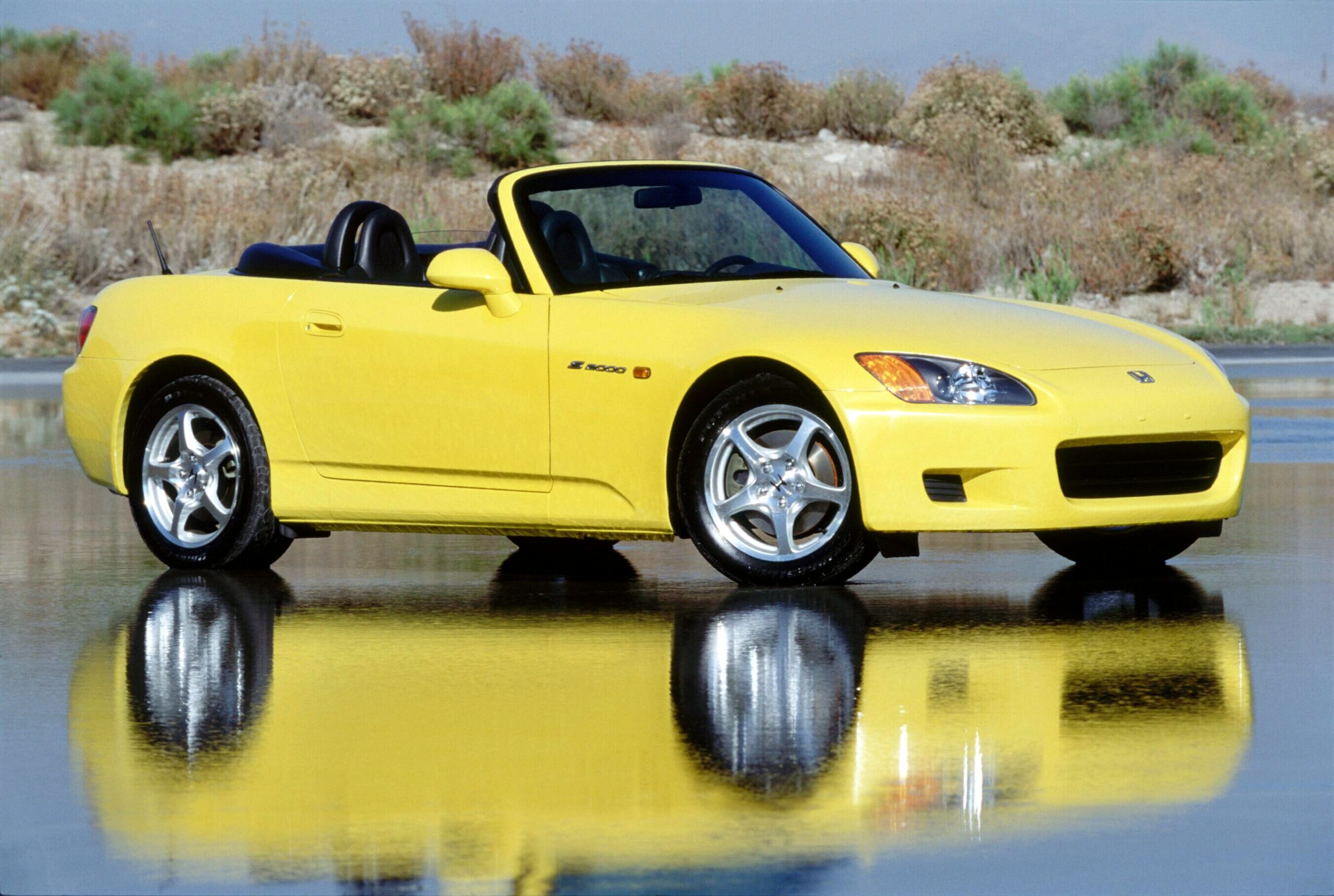 2001 Honda S2000 Yellow