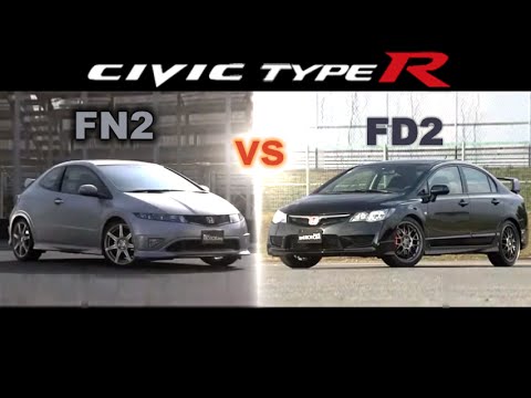 FD2 Civic Type R Vs FN2 Civic Type R